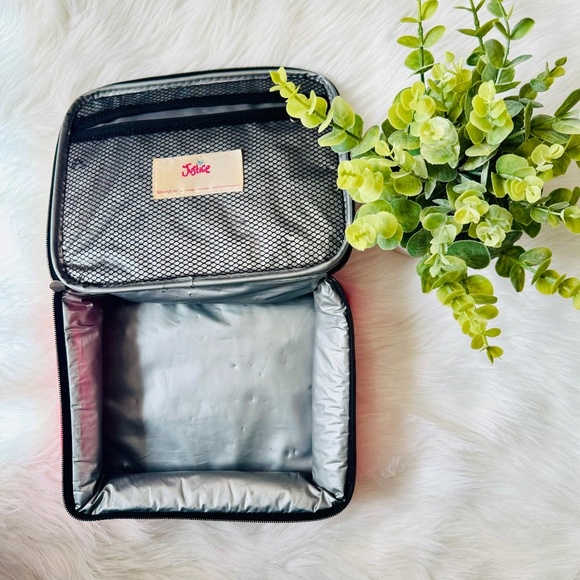 Justice “Girls Can Change the World” Sequin Lunchbox – Pink & Black - Picture 2 of 8